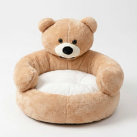 Weiches Haustierbett Im Bärendesign -  Napbear