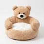Weiches Haustierbett Im Bärendesign -  Napbear