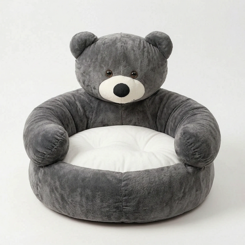 Weiches Haustierbett Im Bärendesign -  Napbear
