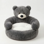 Weiches Haustierbett Im Bärendesign -  Napbear
