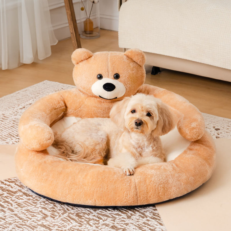 Weiches Haustierbett Im Bärendesign -  Napbear