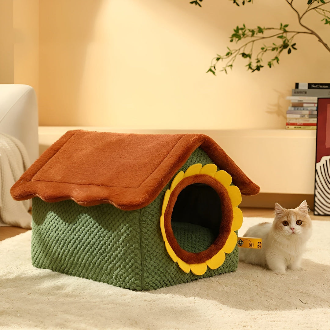 Weiches Indoor-Haus Für Katzen -  Nestra