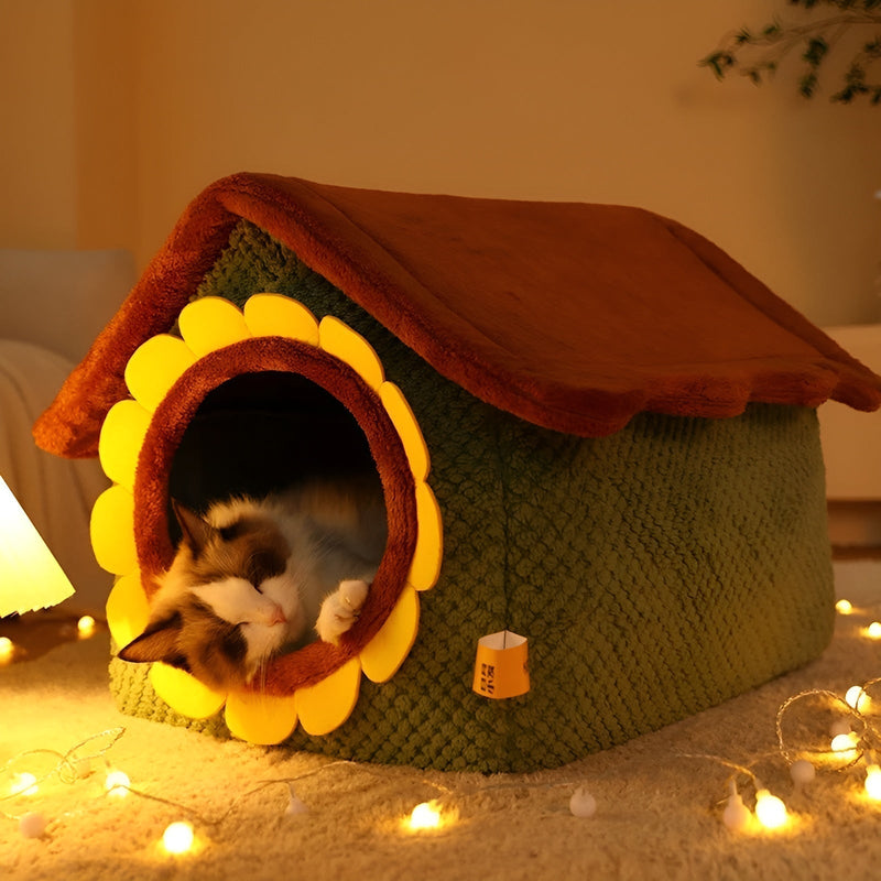 Weiches Indoor-Haus Für Katzen -  Nestra
