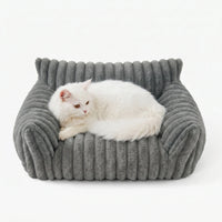 Weiches Tiersofa Mit Streifenstruktur -  Cozypaw