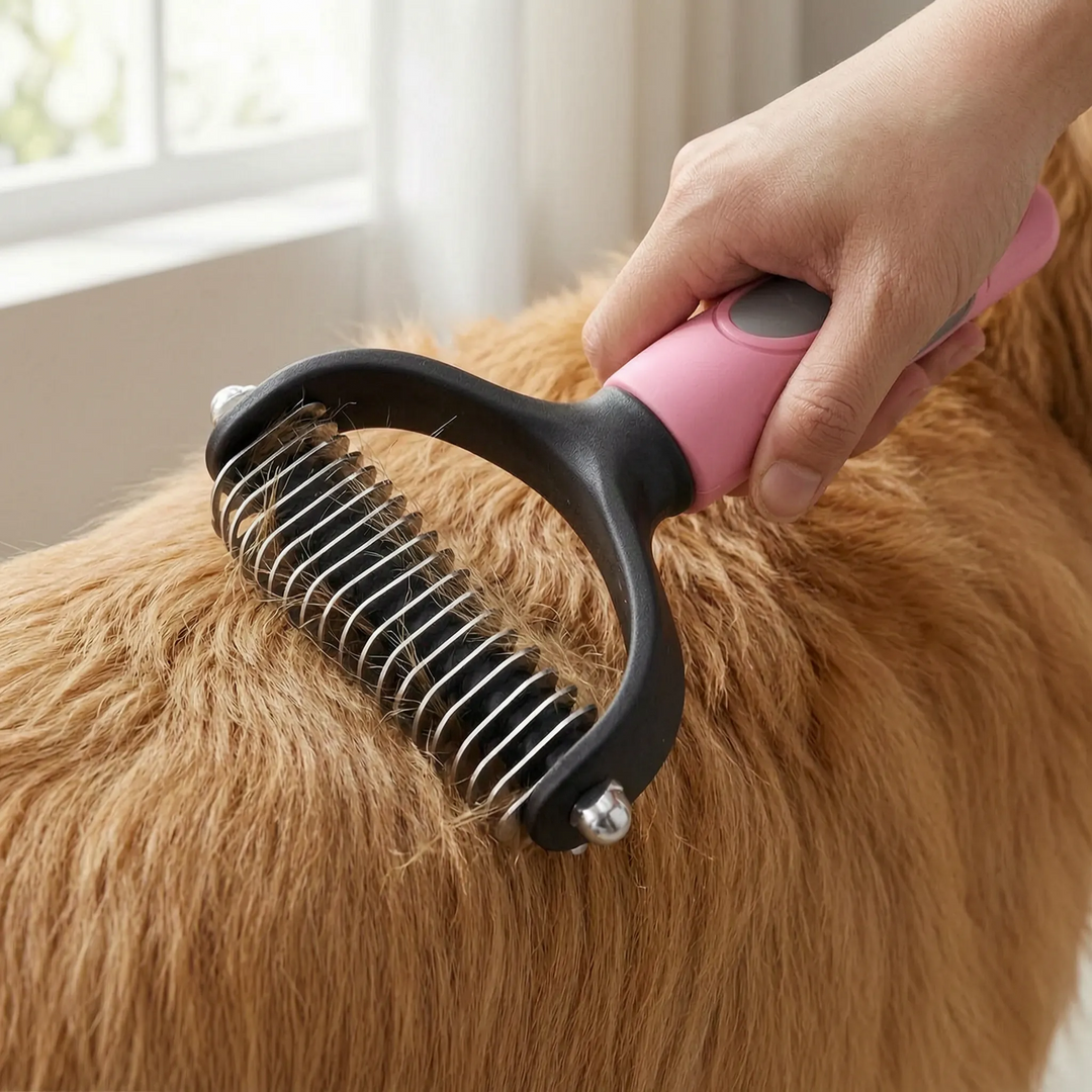 Zweiseitiger Pflegekamm Für Hunde Und Katzen -  Groovepet