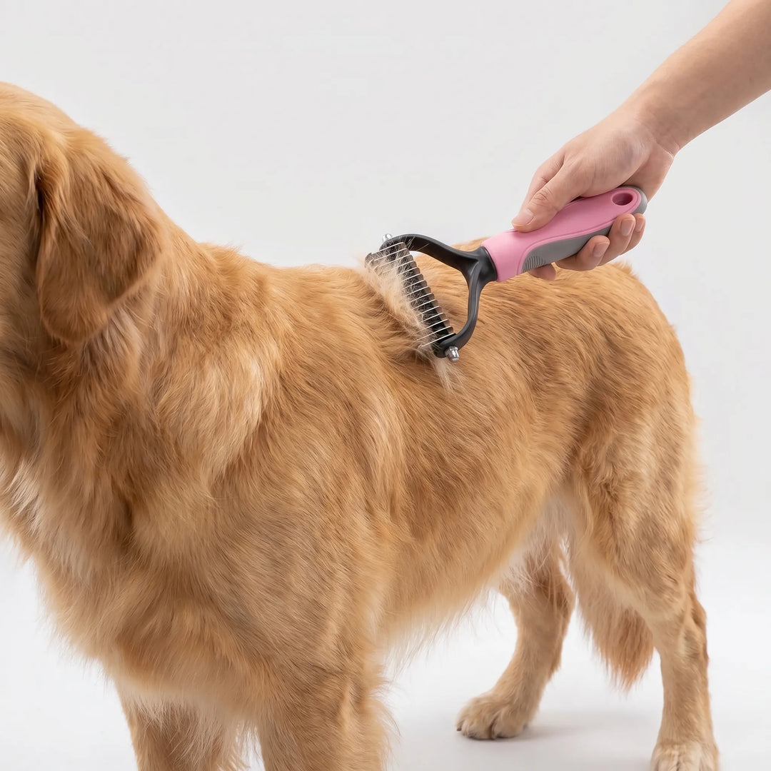 Zweiseitiger Pflegekamm Für Hunde Und Katzen -  Groovepet
