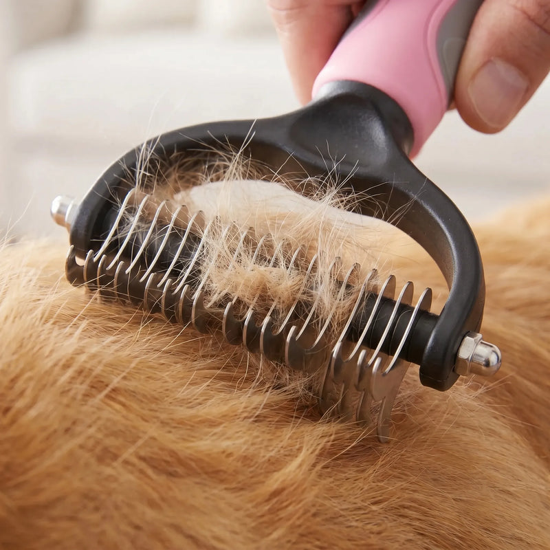 Zweiseitiger Pflegekamm Für Hunde Und Katzen -  Groovepet