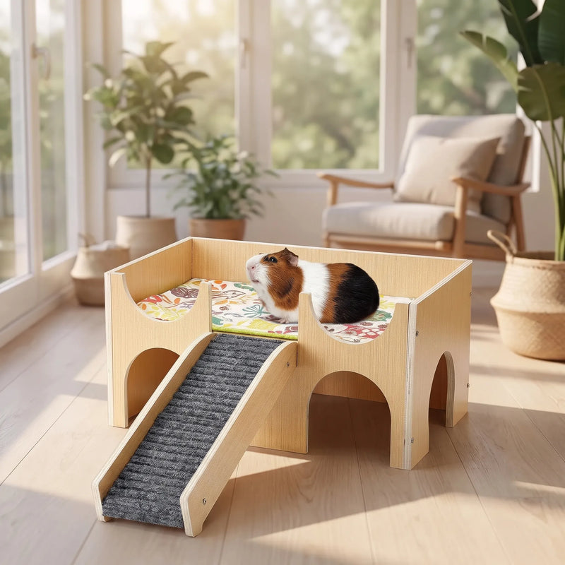 Zweistöckiges Kleintierhaus Für Meerschweinchen -  CritterCastle