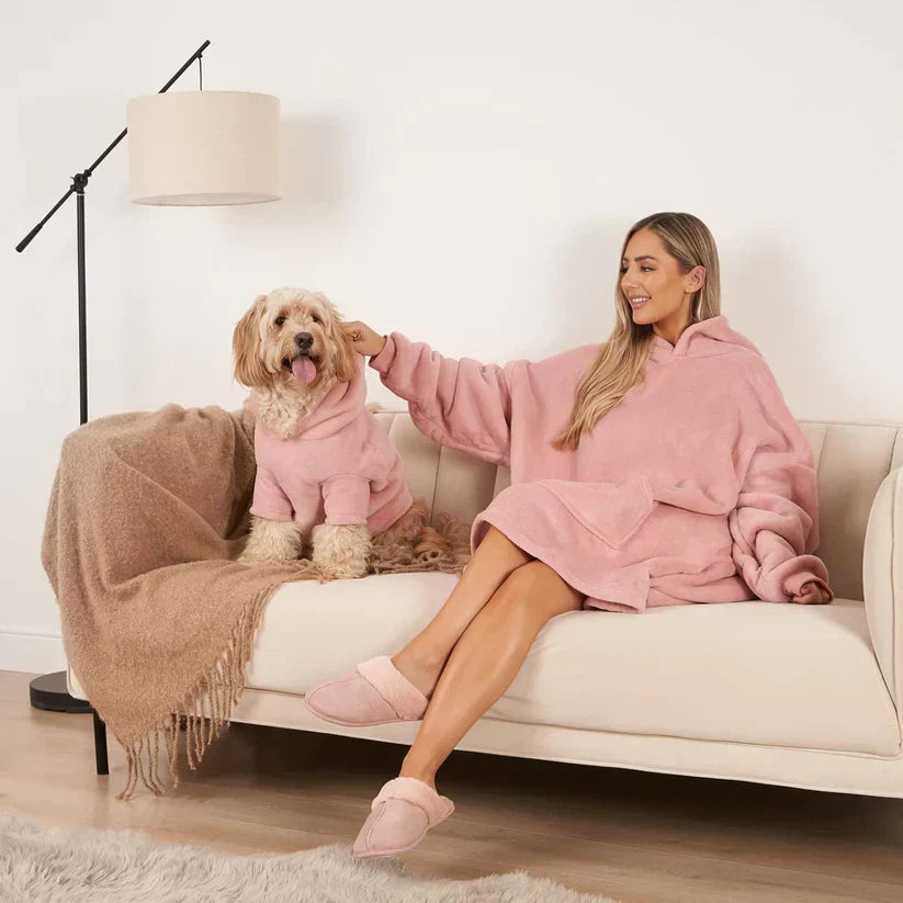 Zweiteiliges Hoodie Set Im Partnerlook -  Cozyduo