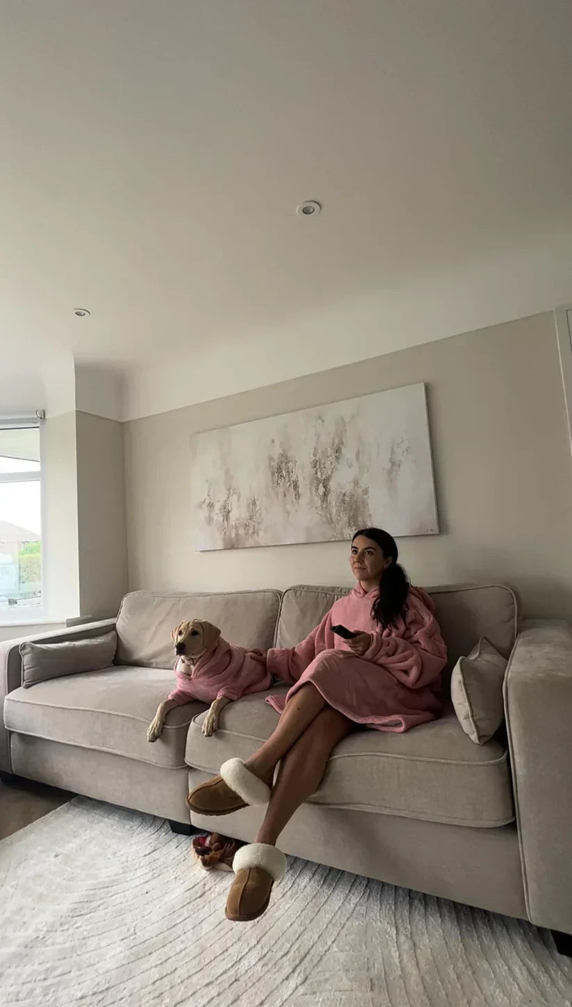Zweiteiliges Hoodie Set Im Partnerlook -  Cozyduo
