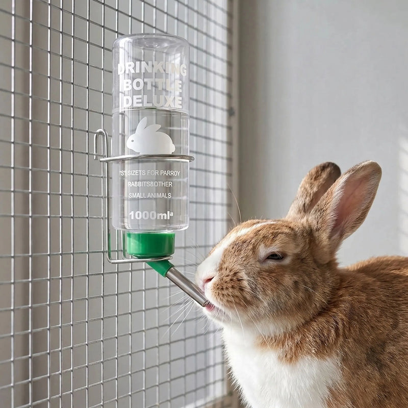 Zylindrische Trinkflasche Für Kleintiere -  ClearSip